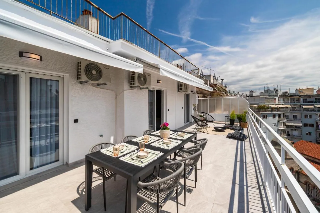 Apartmán Ares Penthouse Soluň 0*,  Řecko
